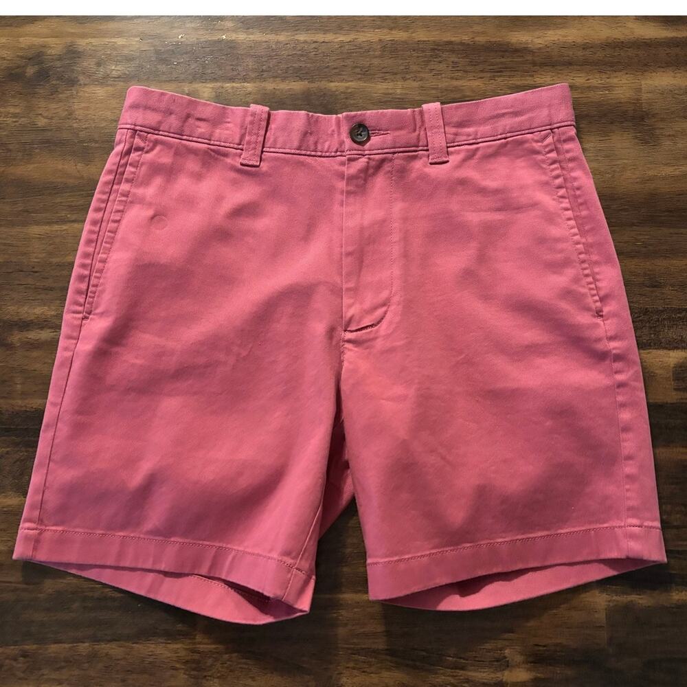 J Crew Men’s 31 Flex Khaki Short 7” Inseam Cotton Stretch Flat Front